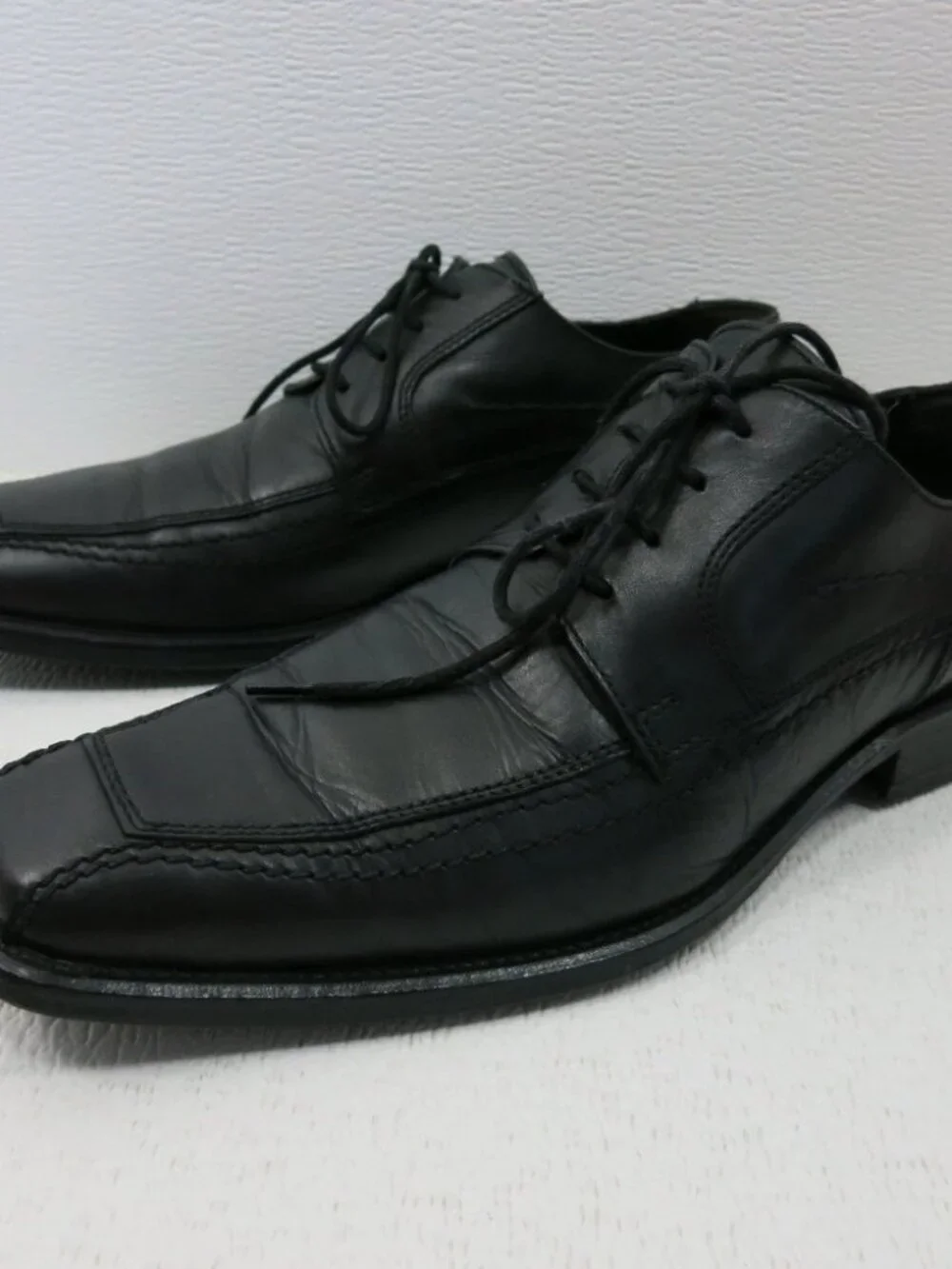 Manfield Hand Stitched Leather Dress Men's Footwear Split Top Oxfords Sz 42 8